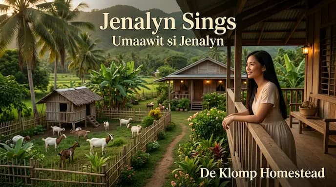 Jenalyn Sings album artwork from De Klomp Homestead