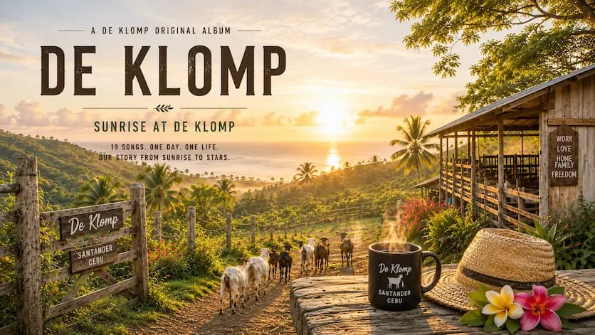 Sunrise at de Klomp album artwork
