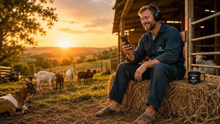 Music and homestead life at De Klomp — why every farmer needs music